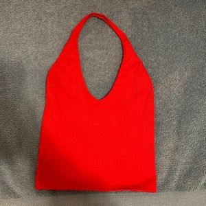 Urban Outfitters Red Halter Top